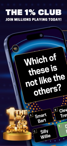 The 1% Club - TV Quiz Game iPhone screenshot 1