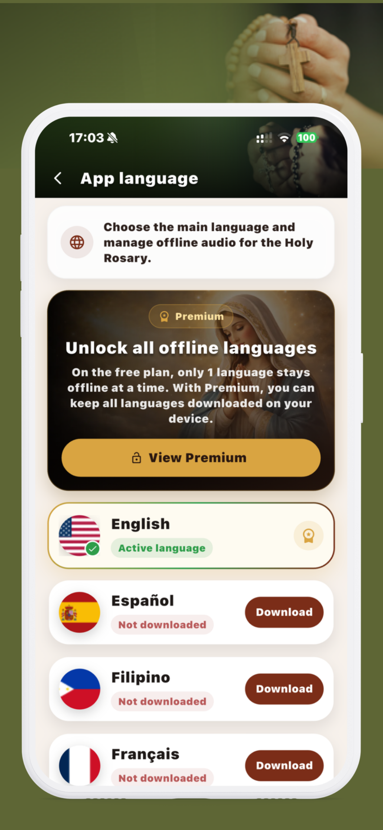 Pray Rosary Audio