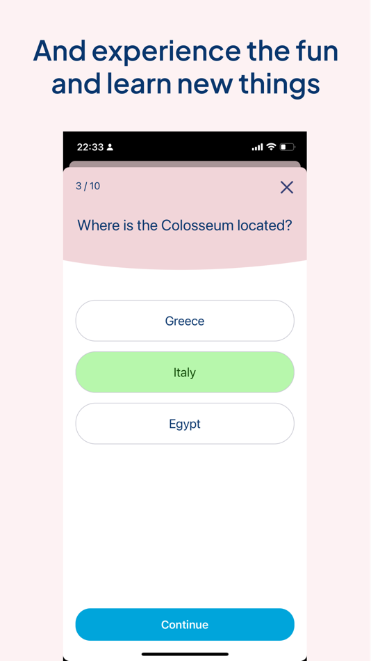 #7. Instant Quiz (iOS) 由: Suter Studios