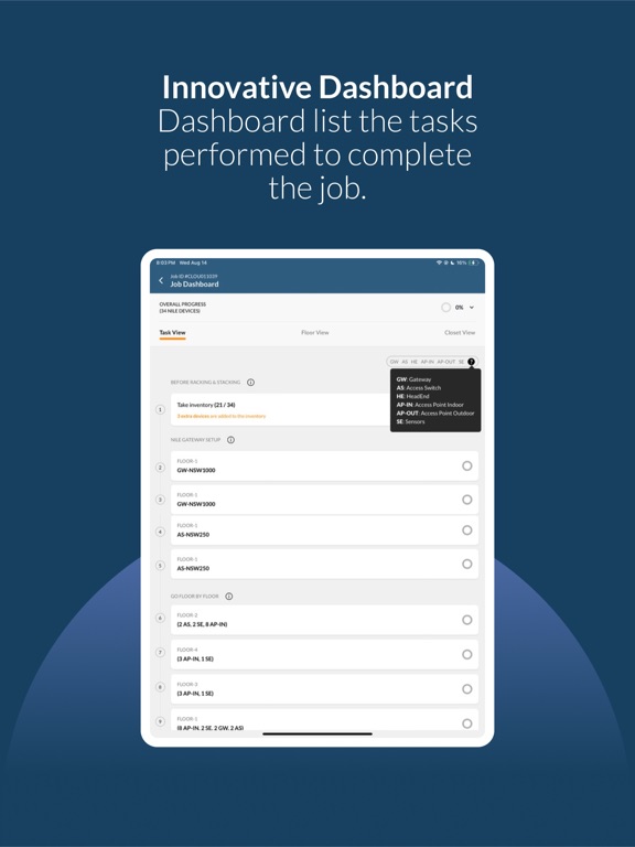 Nile Nav iPad screenshot 2 - Productivity app