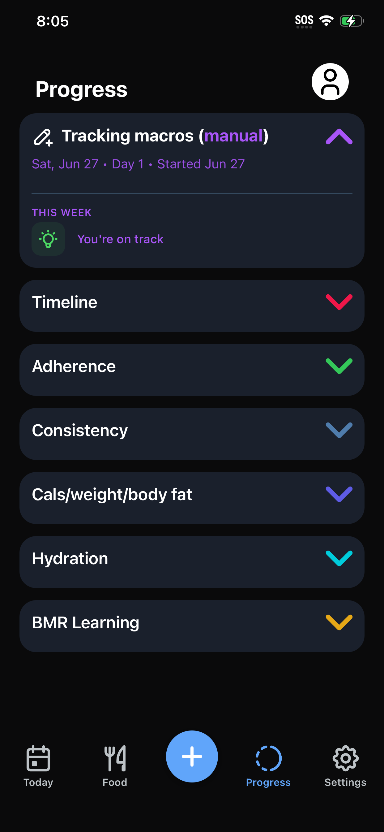 Macro Tracker - Vitalos screenshot 6