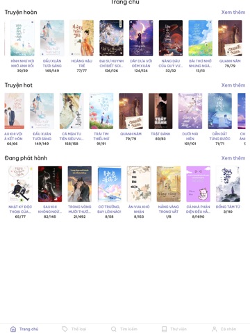 ALLIN - Đọc Truyện Tiểu Thuyết iPad screenshot 1