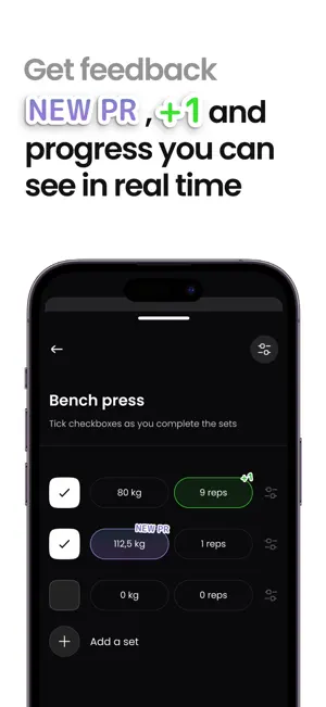 Peak - Workout tracker screenshot 3