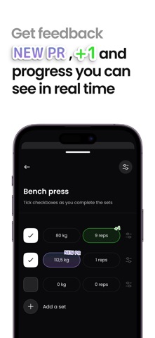 Peak - Workout tracker Screenshot 3 of 5