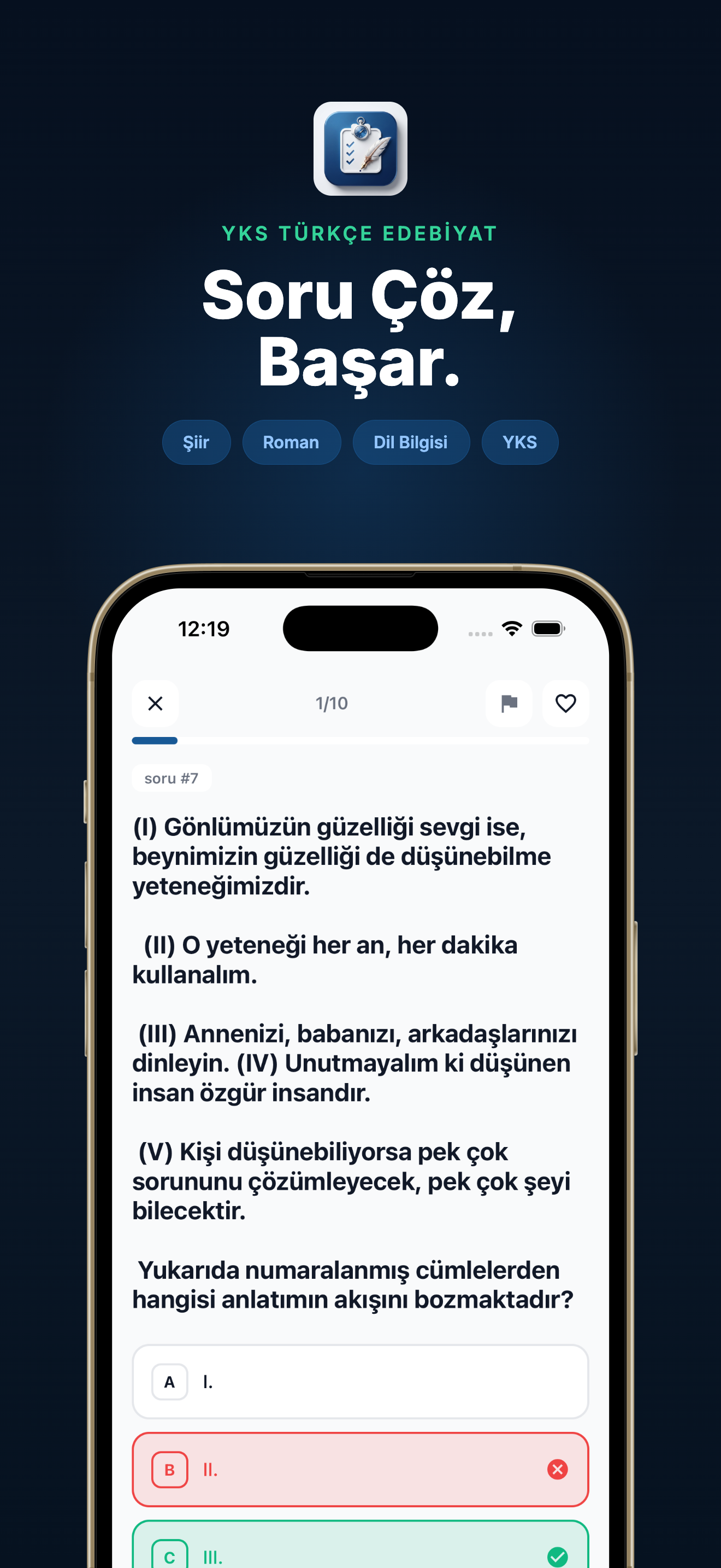 YKS TYT AYT Türkçe Edebiyat