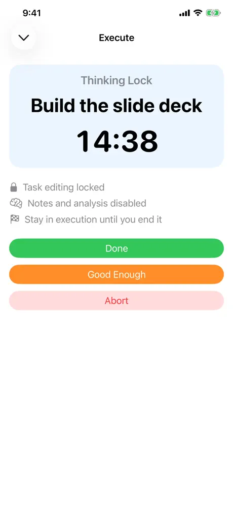 DoneMode screenshot 2
