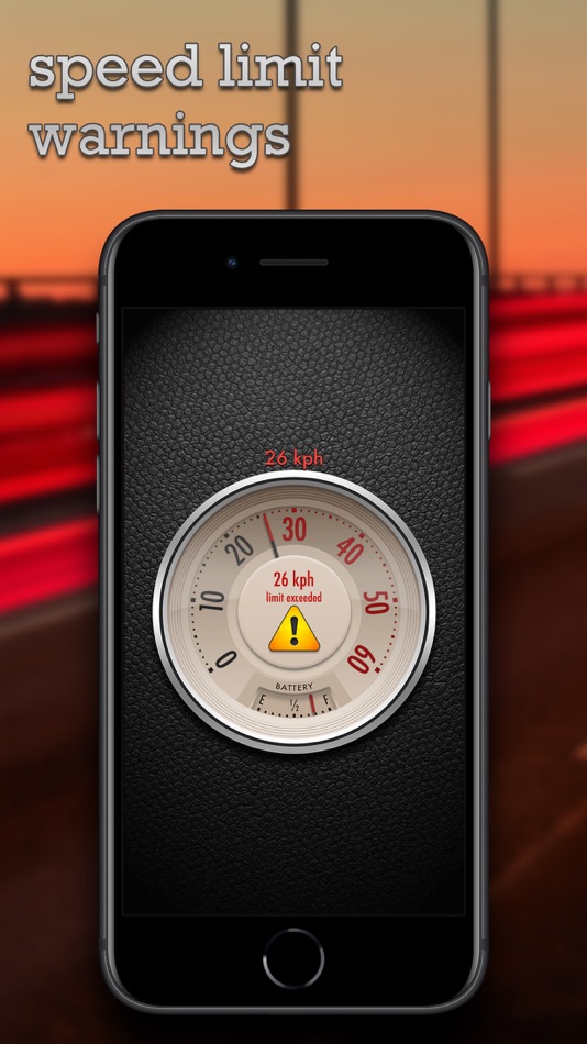 #3. Speedy - beautiful speedometer (iOS) 由: Yasin TURKOGLU