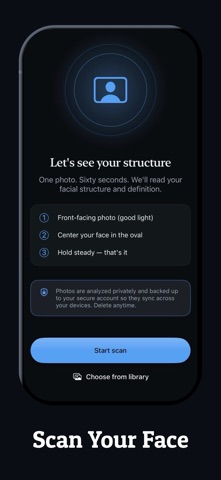 Ascend: Face Scan & Definition iPhone screenshot