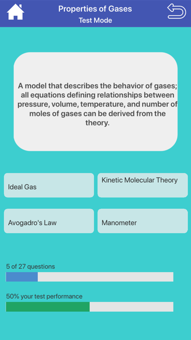 Chemistry Education Flashcards Screenshot