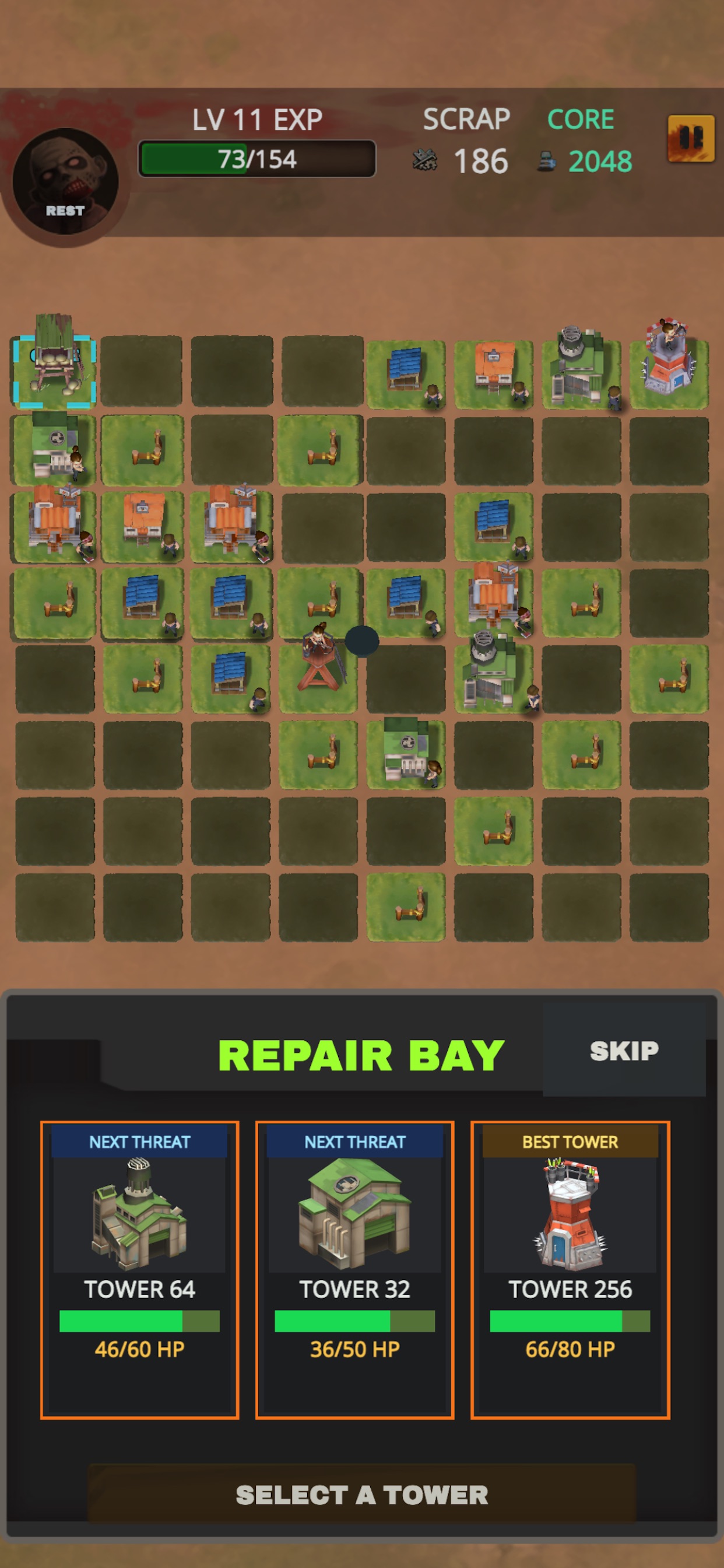 Screenshot 5 of Dead 2048: Last Hope