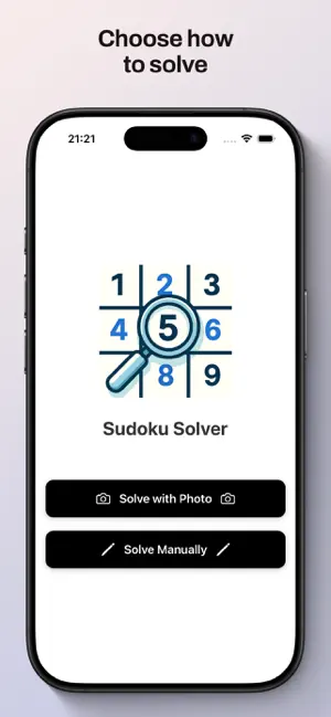 Sudoku Solver With Photo screenshot 1