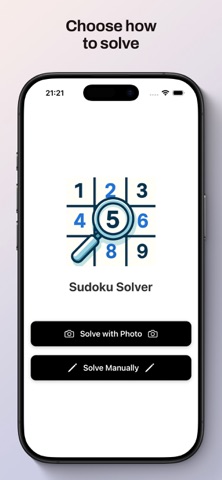 Sudoku Solver With Photo Screenshot 1 of 6