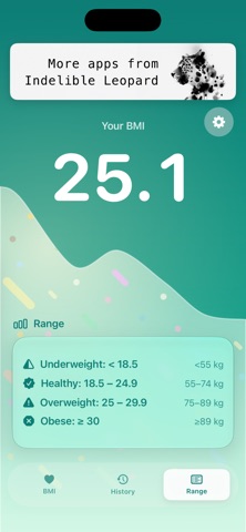 BMI Basics screenshot