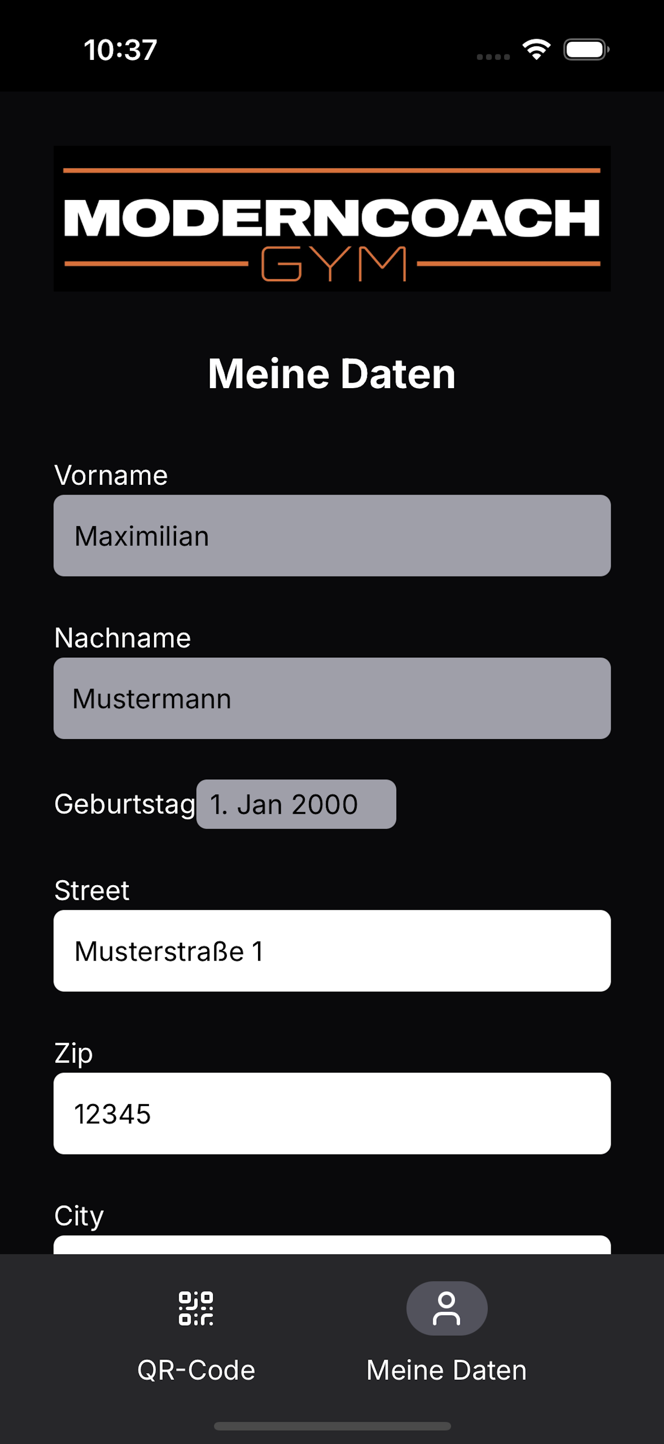 Moderncoach GYM screenshot 3