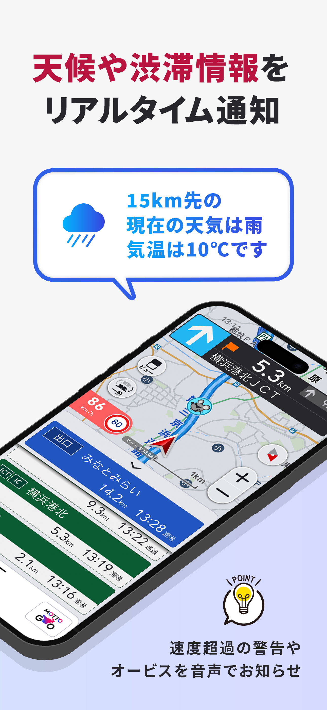 もっとごー原付バイク ナビ・オービスPioneer原付バイク