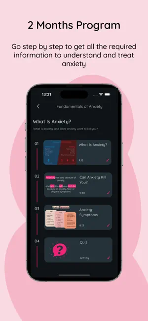 Stop Anxiety program screenshot 2
