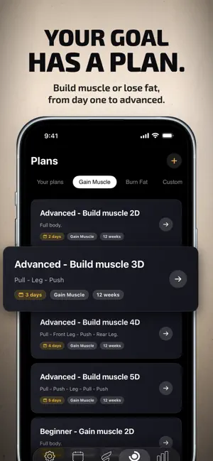 Dumbbell Workouts: FitKeeper screenshot 2