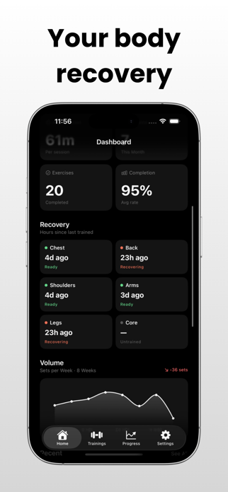 Gym & Workout Tracker - Gymo Screenshot 6 of 9