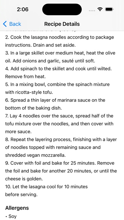 Plant Based Recipes List screenshot-3