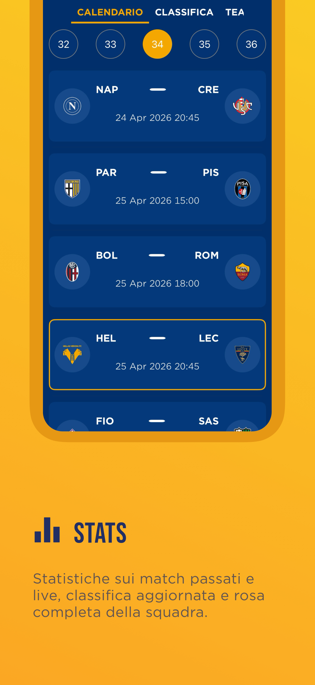 HELLAS VERONA FOOTBALL CLUB screenshot 4