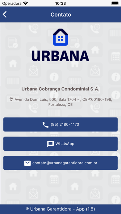 Urbana Garantidora Screenshot