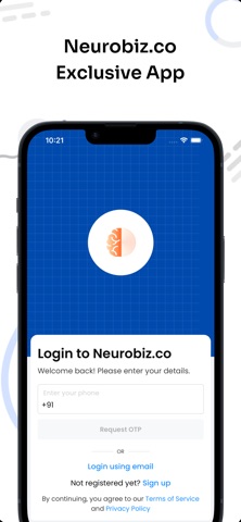 NeuroBiz iPhone screenshot