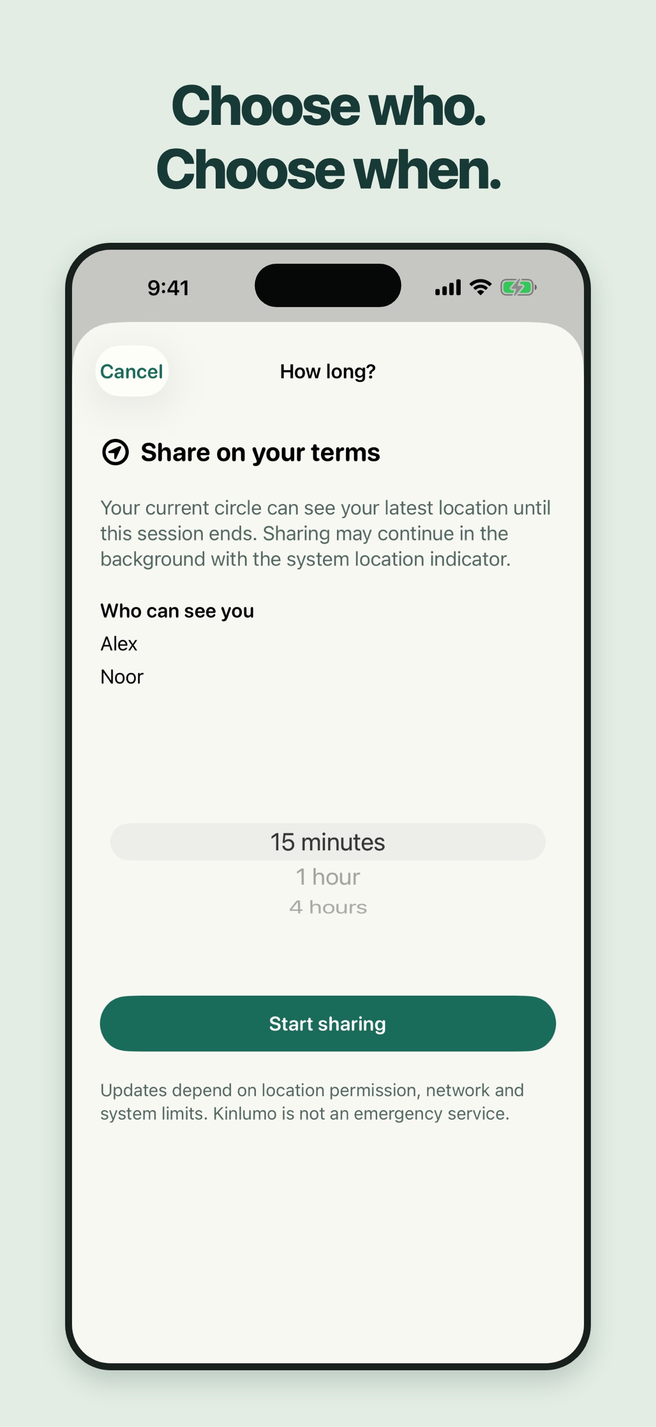 Screenshot 2 of Kinlumo - Family Locator