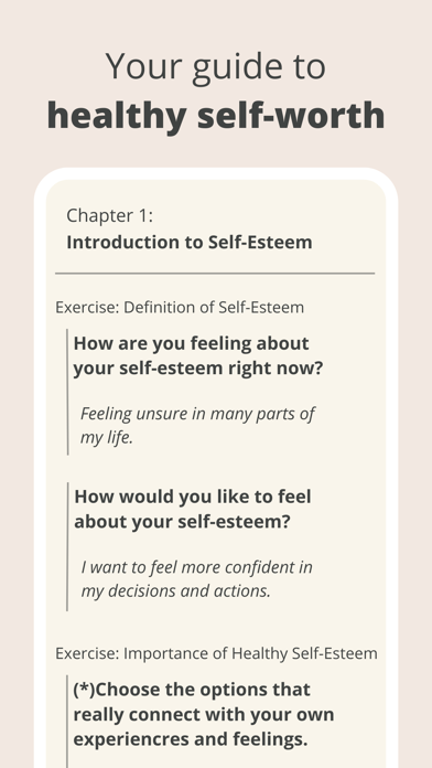 Self-Esteem Confidence Booster Screenshot
