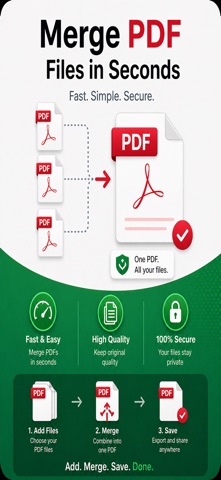 Merge PDF Files - PDF merger screenshot