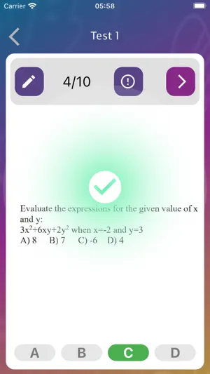 Algebra 2 Credit by Exam screenshot 4
