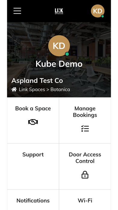 Link Spaces Screenshot