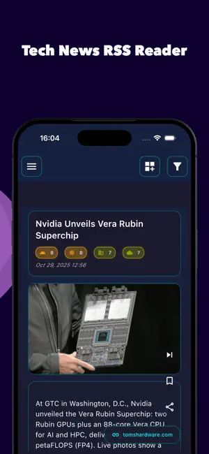 MorphReader Tech News screenshot 1