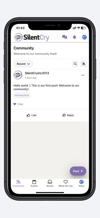 Silent Cry Community Screenshot 1 of 2