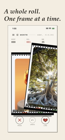 MonTri — Swipe Your Photos screenshot
