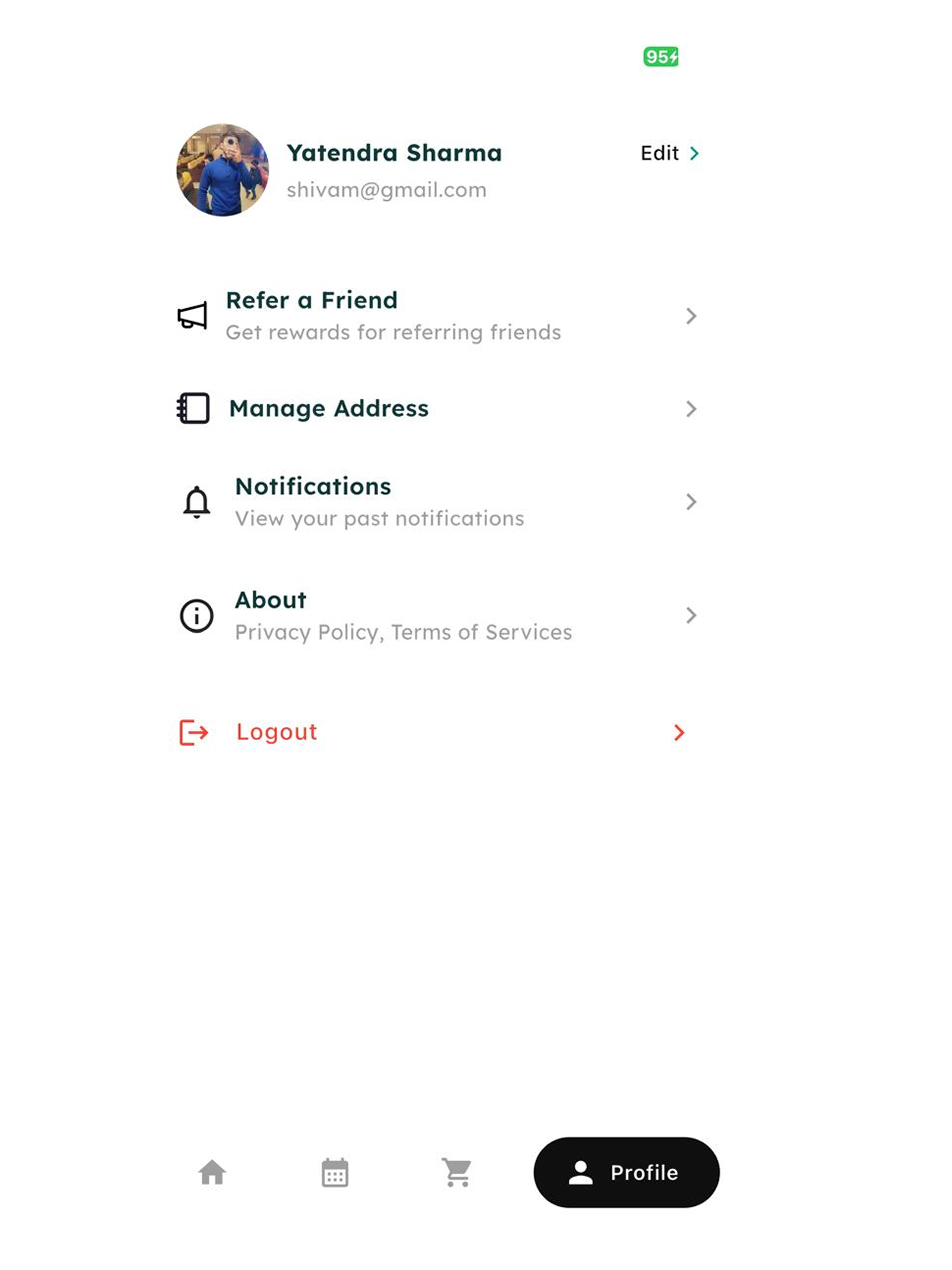 Thanksmam User screenshot 7