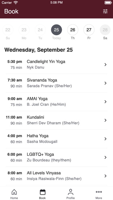 MA Wellness and Yoga Screenshot