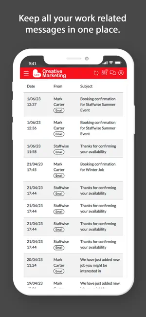 MF Events Staffing Solutions screenshot 4