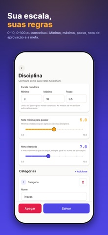 Calcule Minhas Notas Screenshot 6 of 6