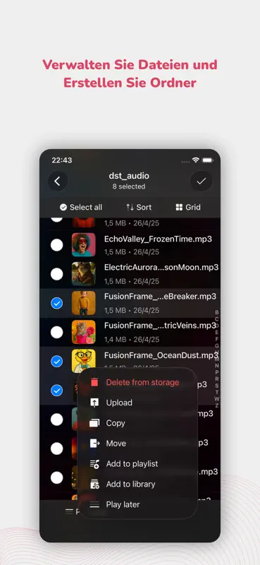 Evermusic Pro: Musikplayer screenshot 9 of 10