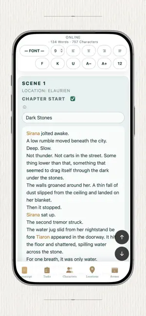 ALIES Author screenshot 2
