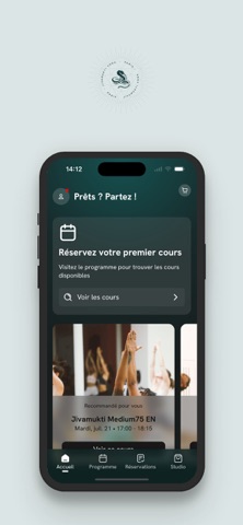 JIVAMUKTI YOGA PARIS iPhone screenshot