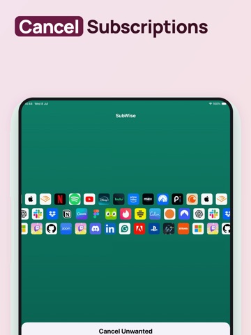Suberry : Cancel Subscriptions iPad screenshot