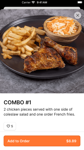 El Pollo Supremo iPhone screenshot 3 - Food & Drink app
