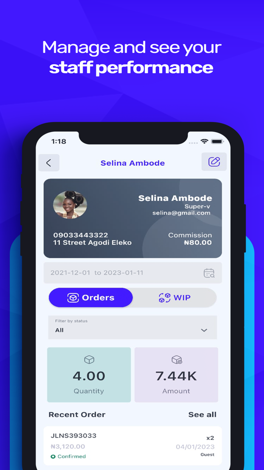 #4. Ovaloop - Inventory management (iOS) Podle: Ideathinkers Limited