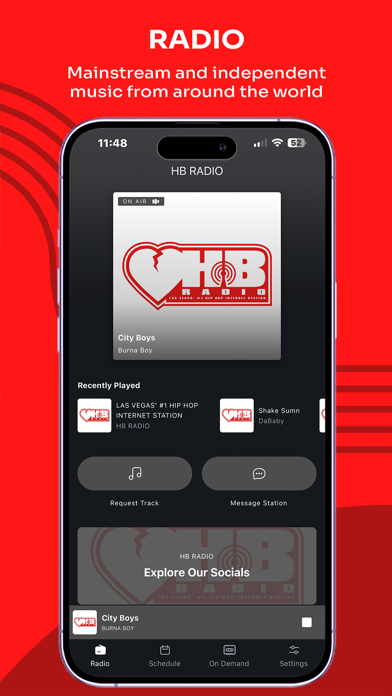 HB RADIO LV Screenshot