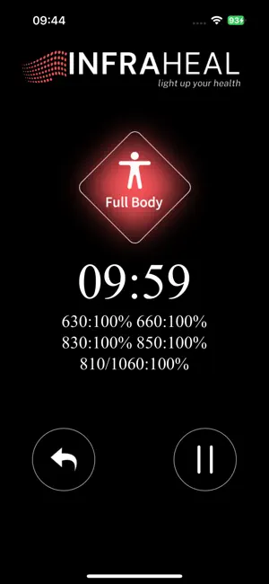 InfraHeal Wellness screenshot 2