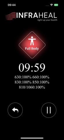 InfraHeal Wellness screenshot