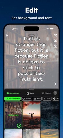 Literally: Quotes and Thoughts Screenshot 8 of 10