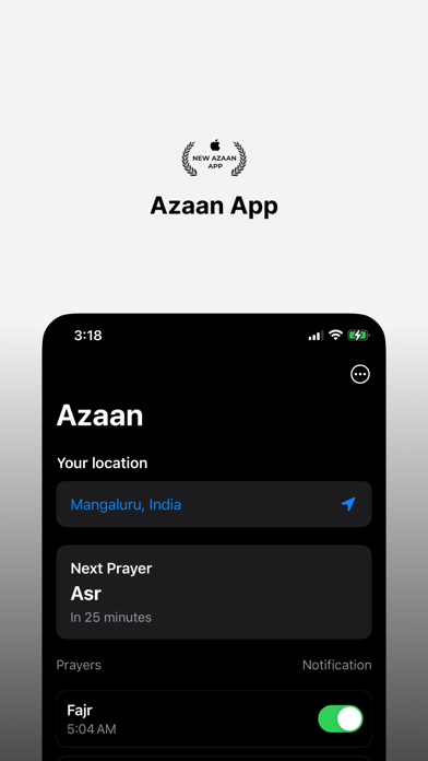 Azaan Screenshot