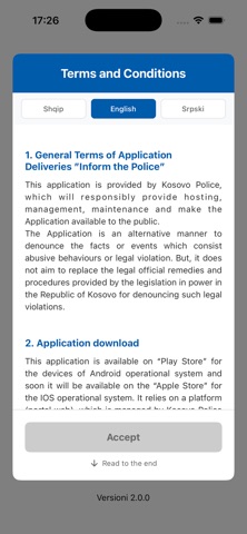 App screenshot